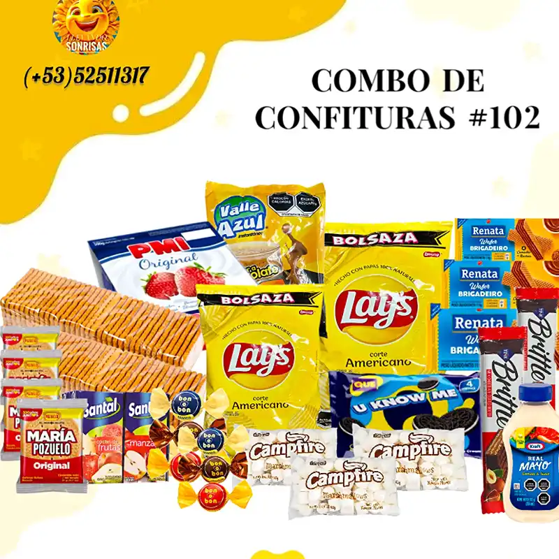 COMBO DE CONFITURAS #102