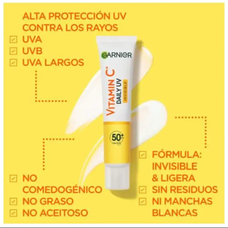 Protector Solar Facial(Spf50+) con Vitamina C