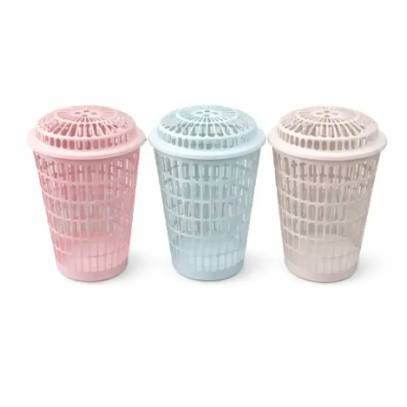 CESTO PLÁSTICO MULTIUSO CON TAPA