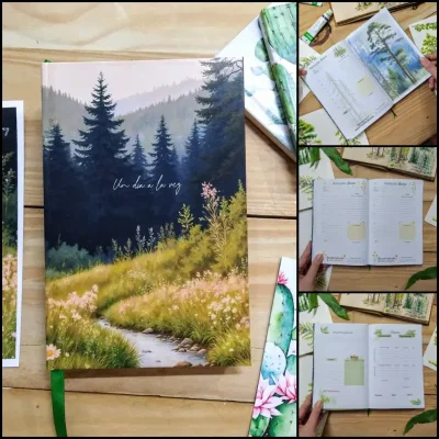 Agenda planner de bosques