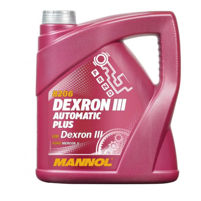 Aceite de Transmisión automática Dexron III (AUTOMATIC PLUS) MANNOL  4L  .