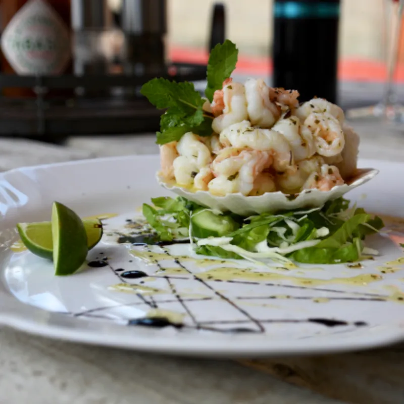 Camarones en Finas Hierbas