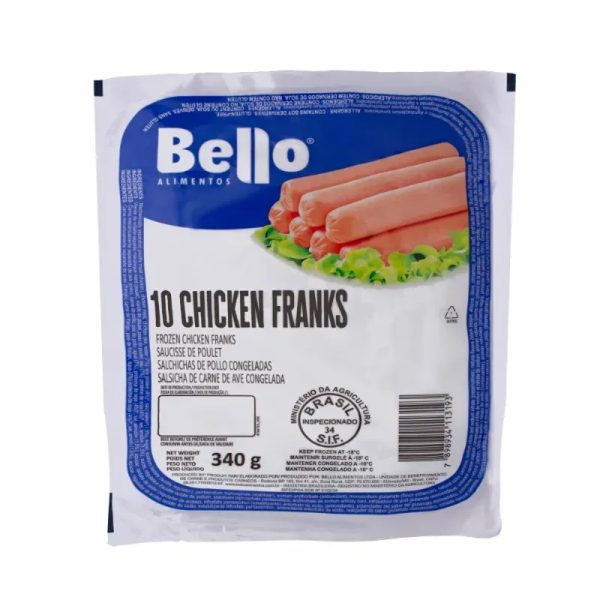 Salchichas Bello 10 unidades 340G