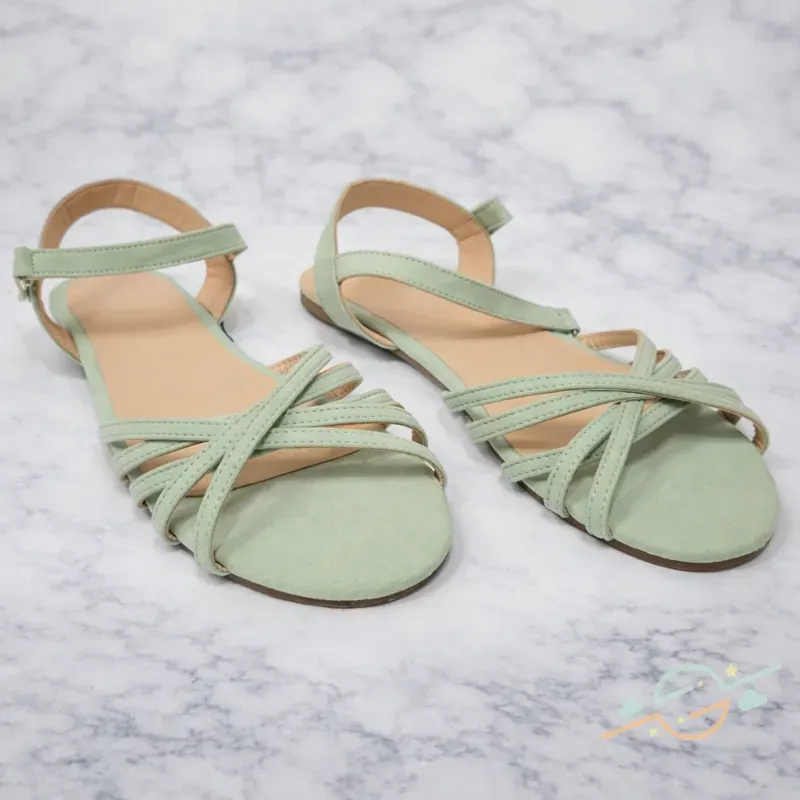 Sandalia verde LEFTIES