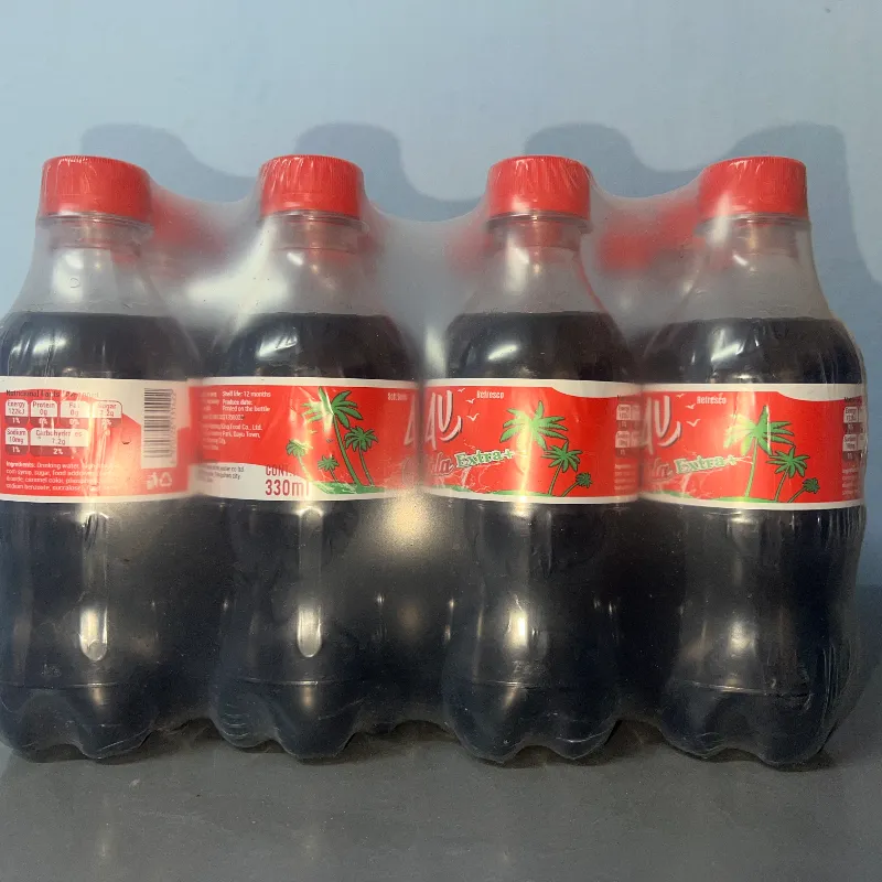 Caja de refresco de cola pomos chikito