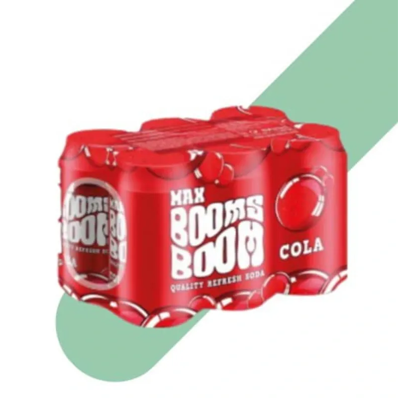 Refresco Cola Max Booms Boom