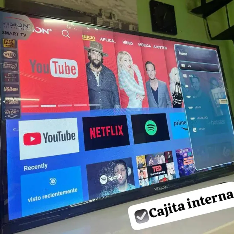 Smart TV de 43 pulgadas marca Vision