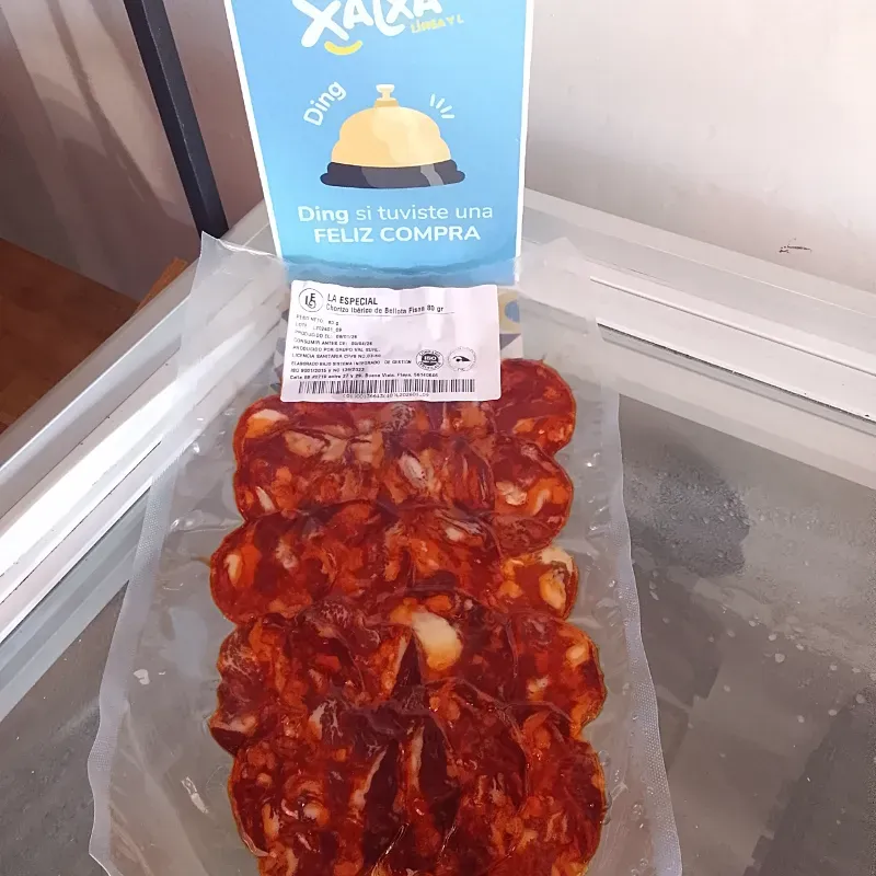 La Especial Chorizo ibérico 80 gr
