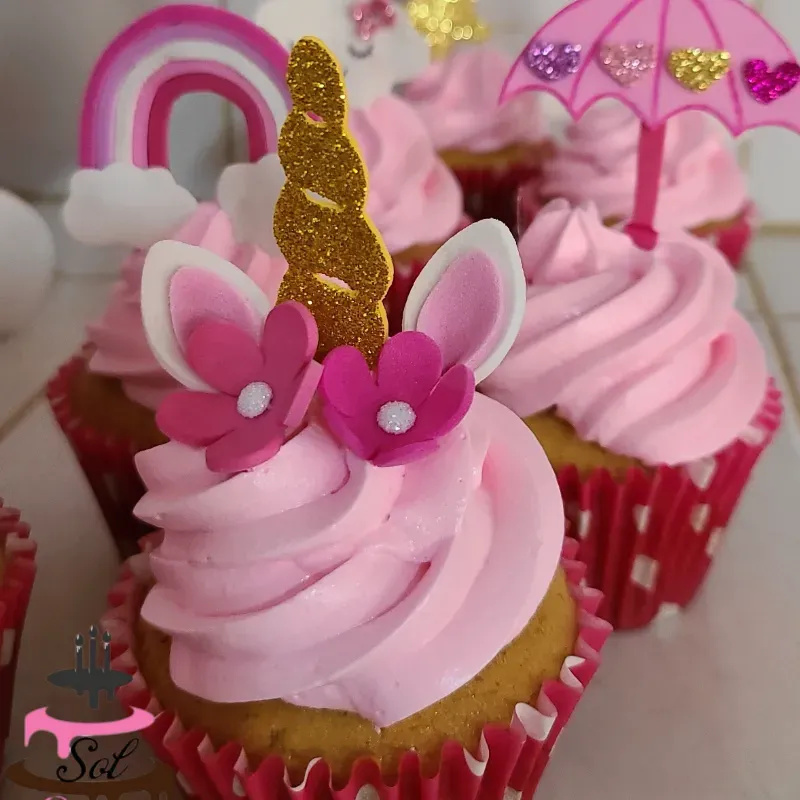 20 copcakes rellenos.