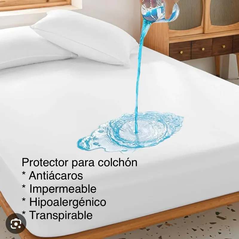 Forro protector de colchón camero