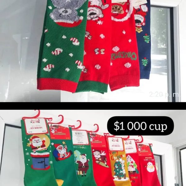 Medias navideñas