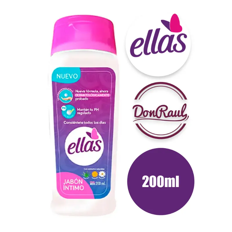 Ellas Gel Íntimo 200ml