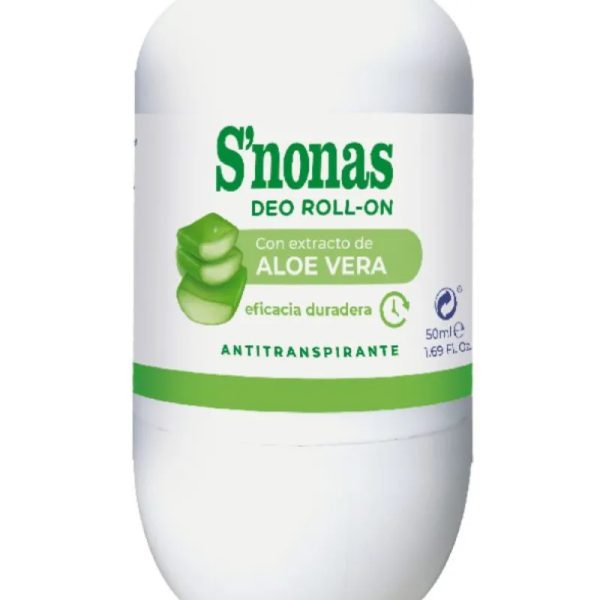 Desodorante Roll On S’nonas Aloe Vera