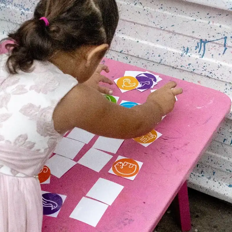 Juego de memoria animal