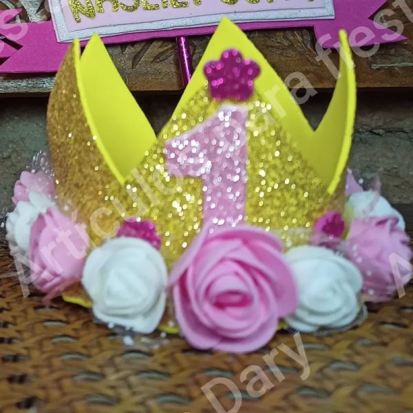 Coronitas con rosas