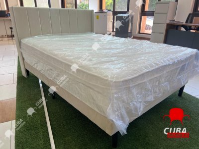 Cama Deluxe Light + Colchón full