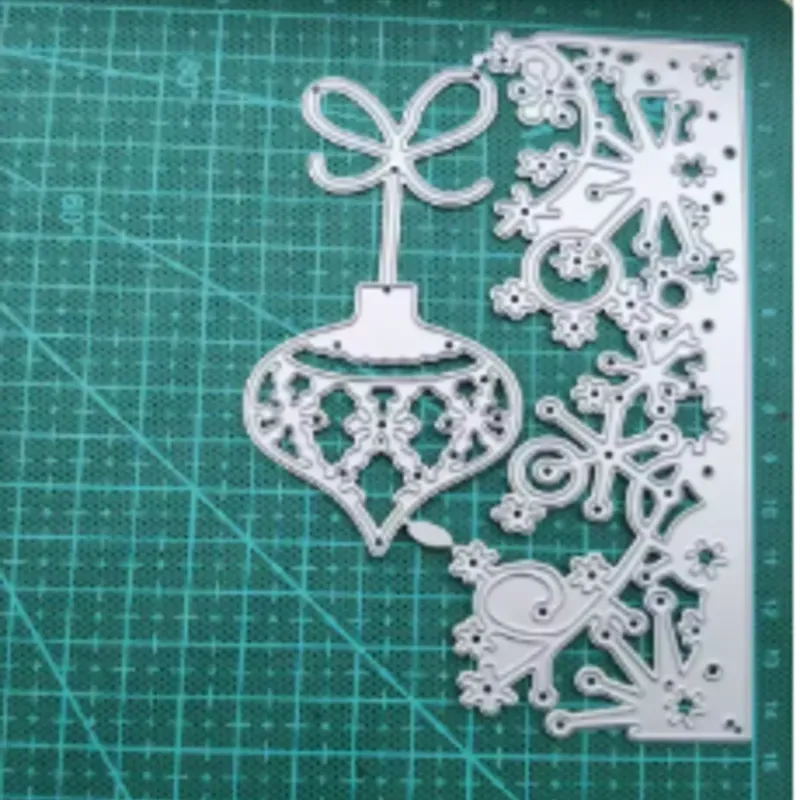 Troqueles de corte de ramo de estrellas de Navidad