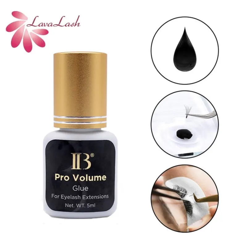 pegamento IB dorado para pestañas pelo a pelo