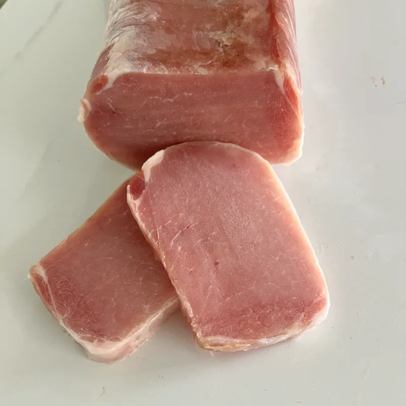 Carne de cerdo sin hueso ni piel
