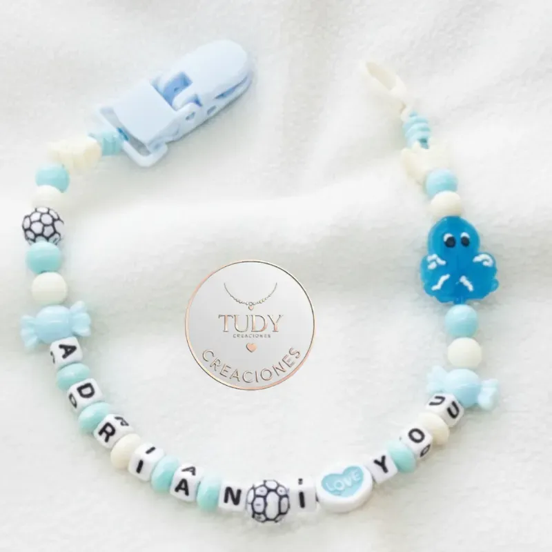 Chupetero pulpito azul.