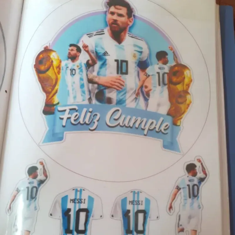 Papel comestible con tematica deceada