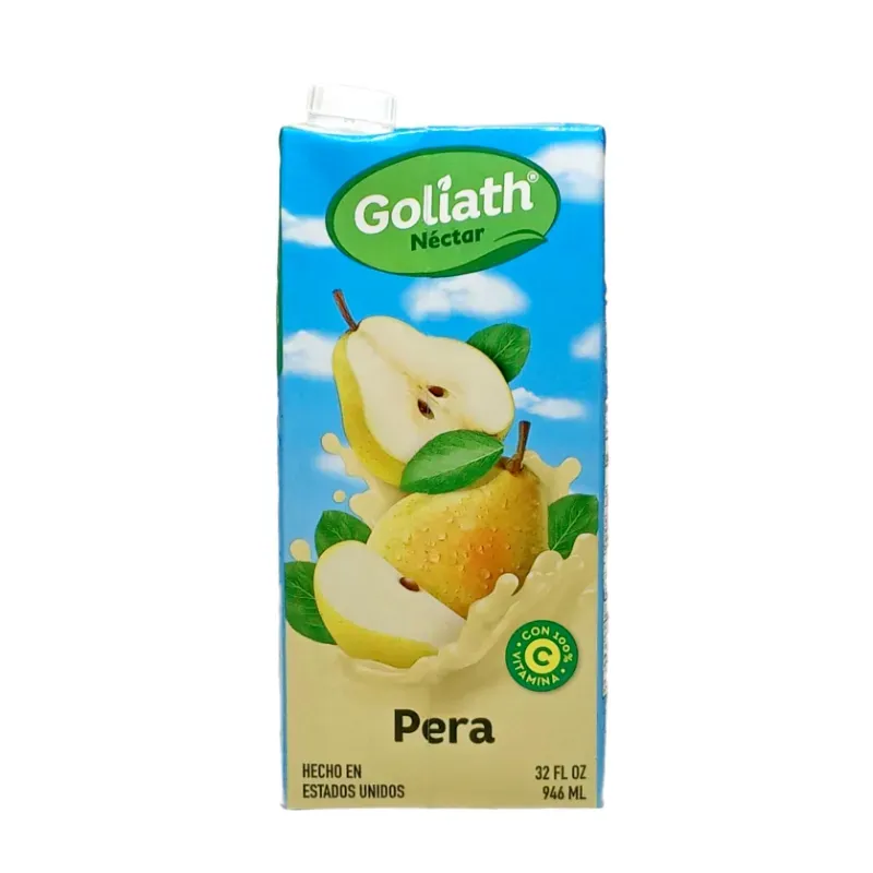 Jugo de pera Goliat