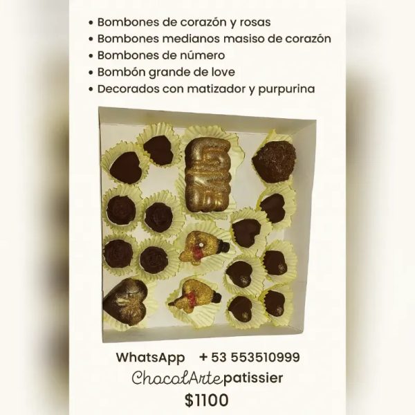 Caja de Bombones Decorativos