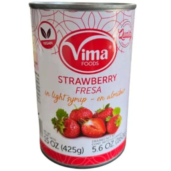Fresas en almíbar