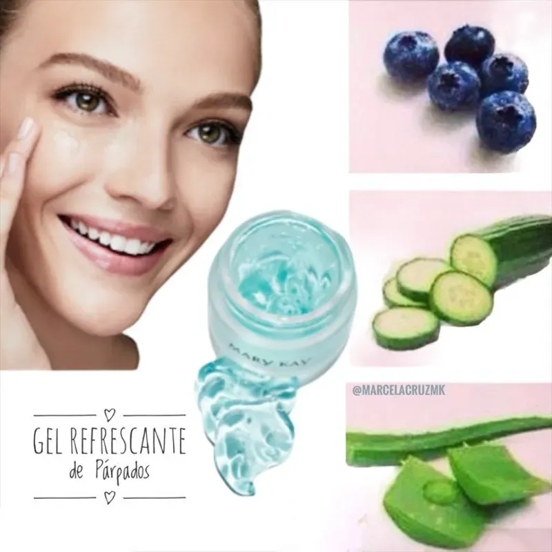 Gel refrescante para ojos