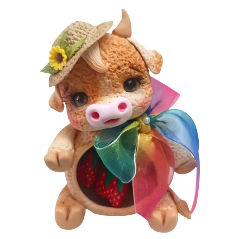 Caramelera Vaquita con lazo sencillo