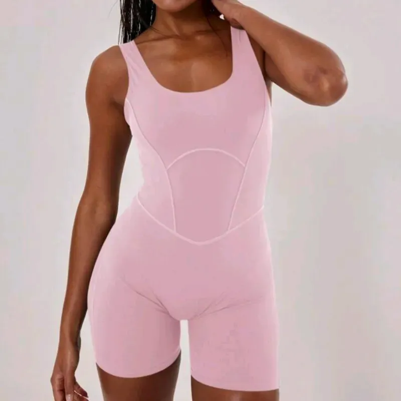 Mono deportivo rosa pálido