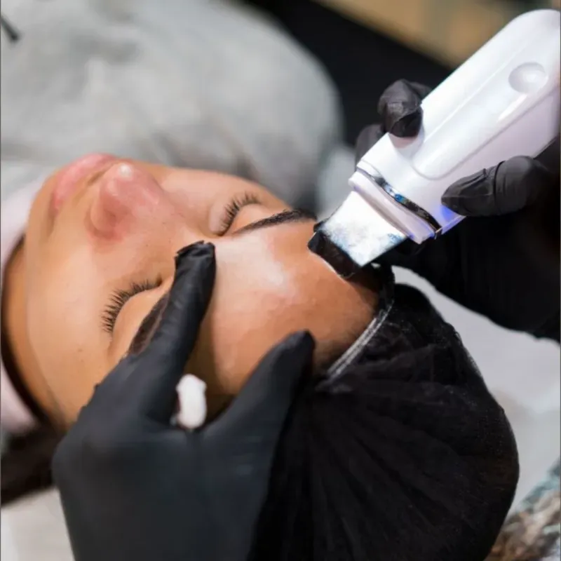 Limpieza facial sencilla