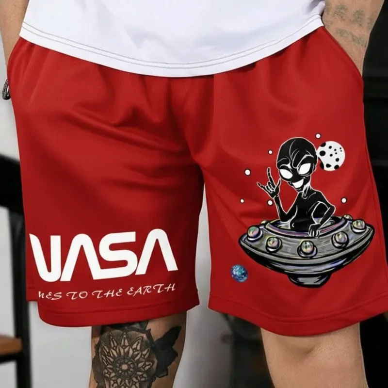 Short rojo personalizado