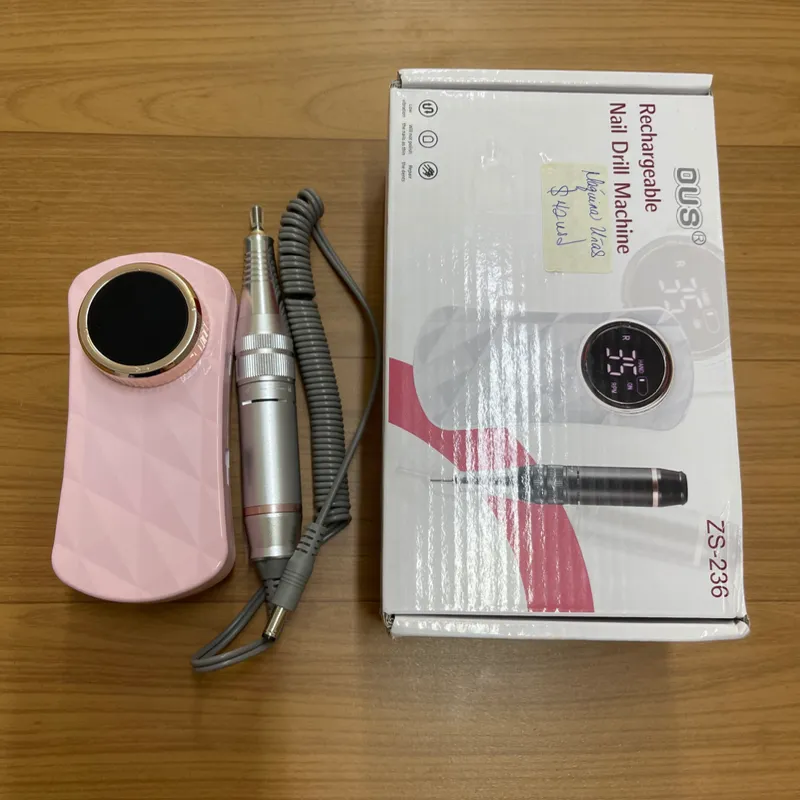 Máquina Drill para las uñas recargable