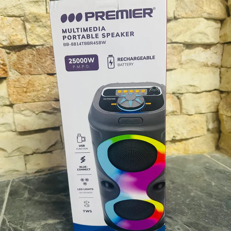 Parlante Portátil Multimedia Premier