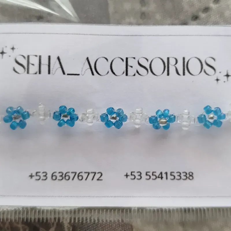 Pulsera de mostacillas