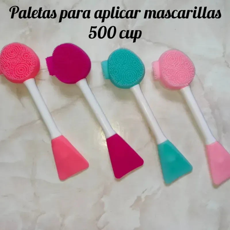 Paleta para aplicar productos 2 en 1