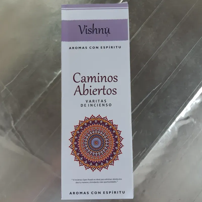 INCIENSO CAMINOS ABIERTOS 20 UNIDADES