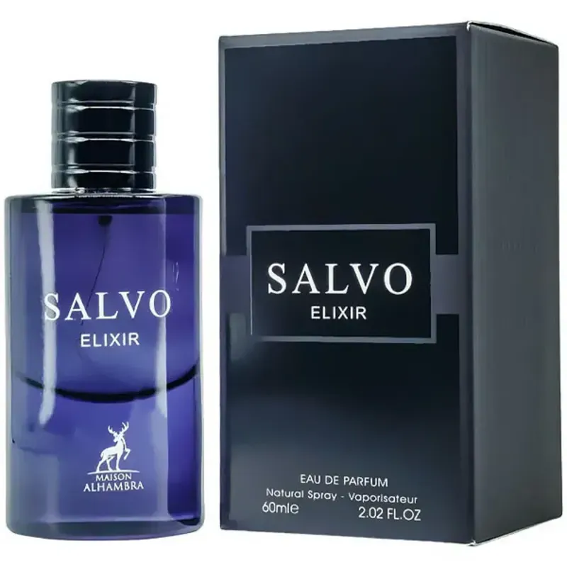 Salvo Elixir by Maison Alhambra 2oz 60ml Edp Spray for Men