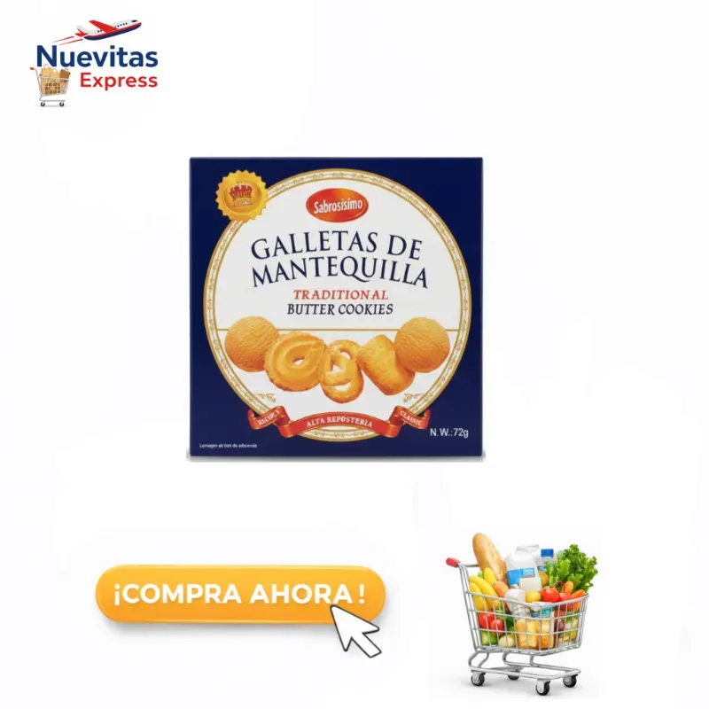 Caja de Galletas de Mantequilla