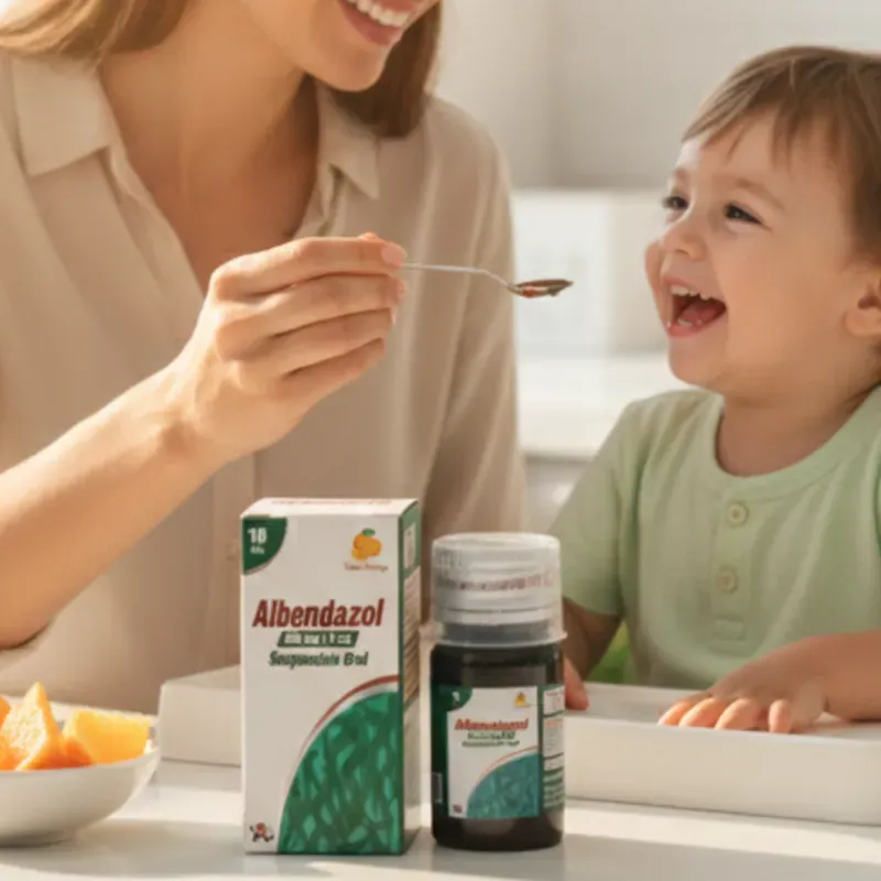 ALBENDAZOL SUSPENSION ORAL 10ML (VENCE 6/28)