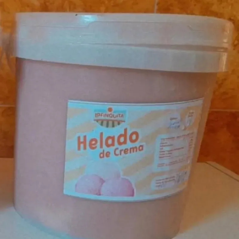 Tina de Helado de Fábrica de 4 lt