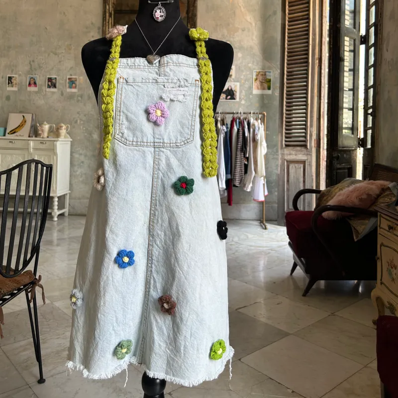 Overall mezclilla clarita