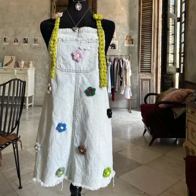 Overall mezclilla clarita