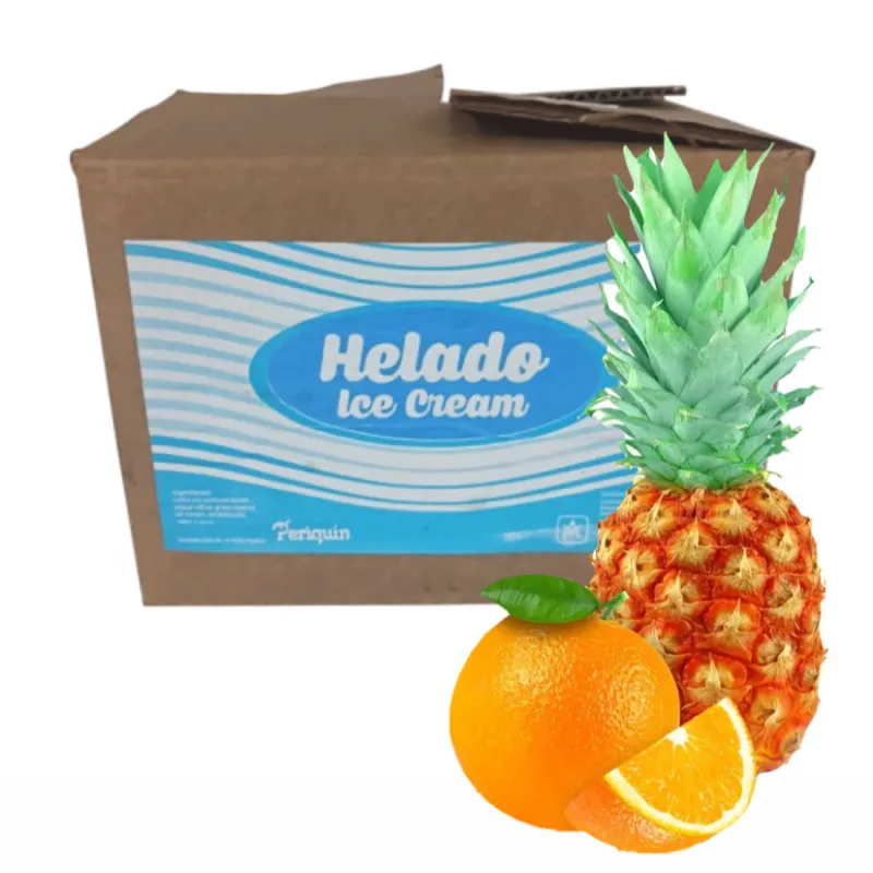 Helado Naranja piña 4L