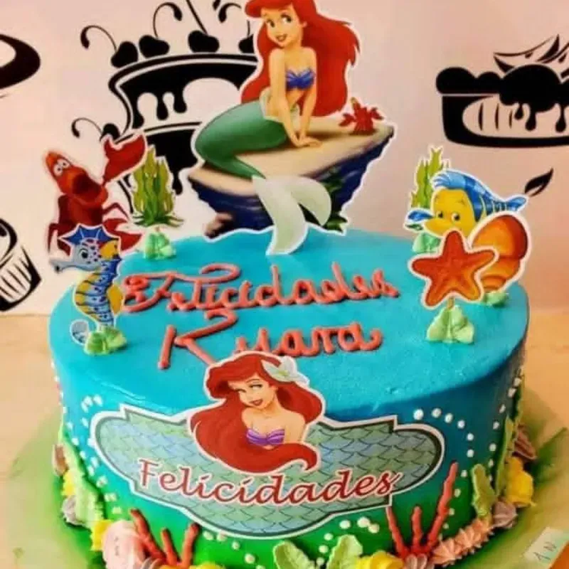 Cake Sirenita Ariel