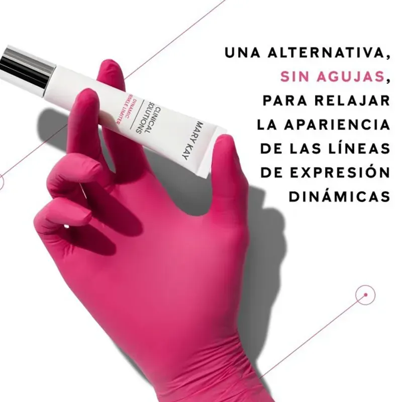 Crema facial efecto tensor de líneas de expresión dinámicas