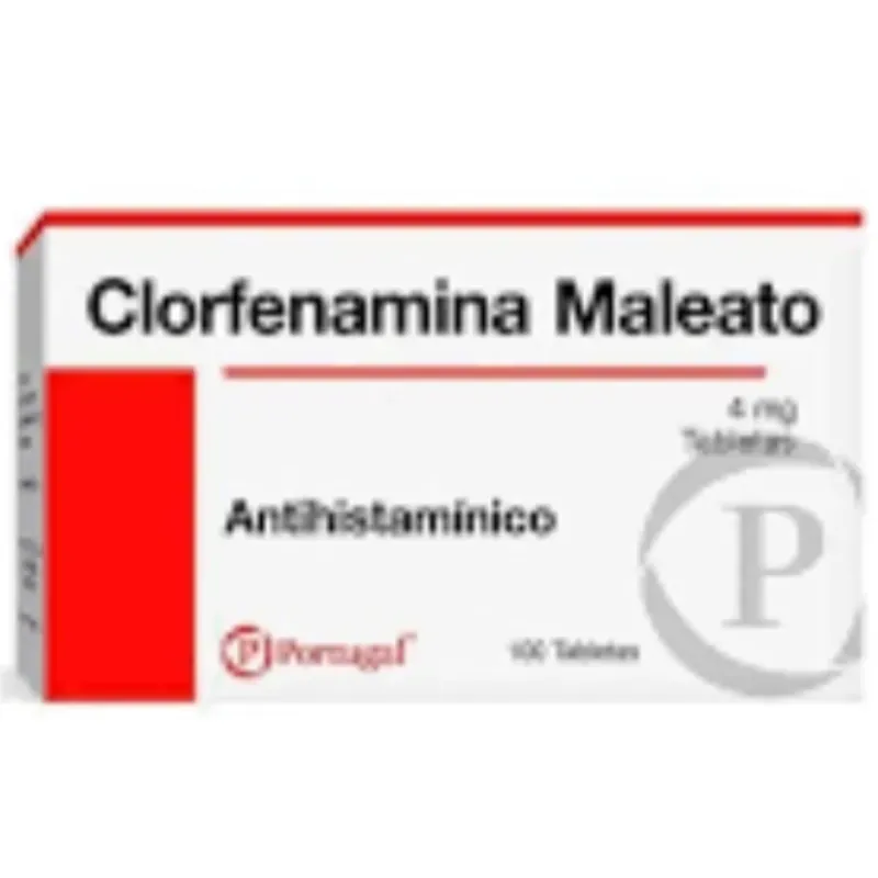  Clorfenamina (10 tab de 4 mg)