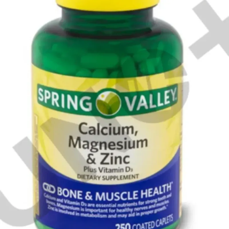 Clacio, magnesio y zinc.