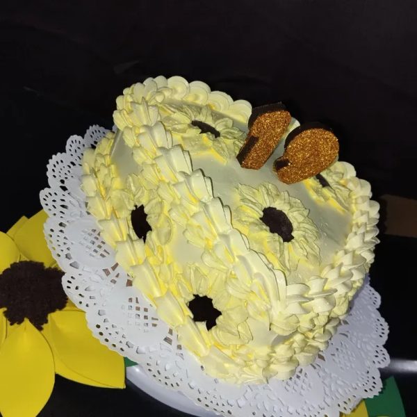 Cake en forma de corazón